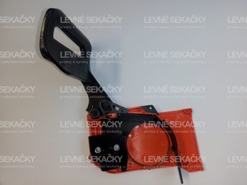 Capot d'embrayage complet avec frein pour les tronçonneuses HECHT 46, 945 et autres avec moteur de 45, 50 et 56 cm3 - 945001A - (pièce de rechange non d'origine)